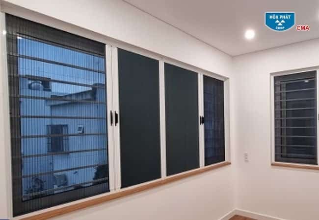 Rèm tổ ong kết hợp cửa lưới chống muỗi - Ảnh 4